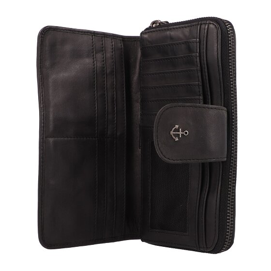Harbour 2nd Anchor Love Geldbörse RFID Schutz Leder 19 cm