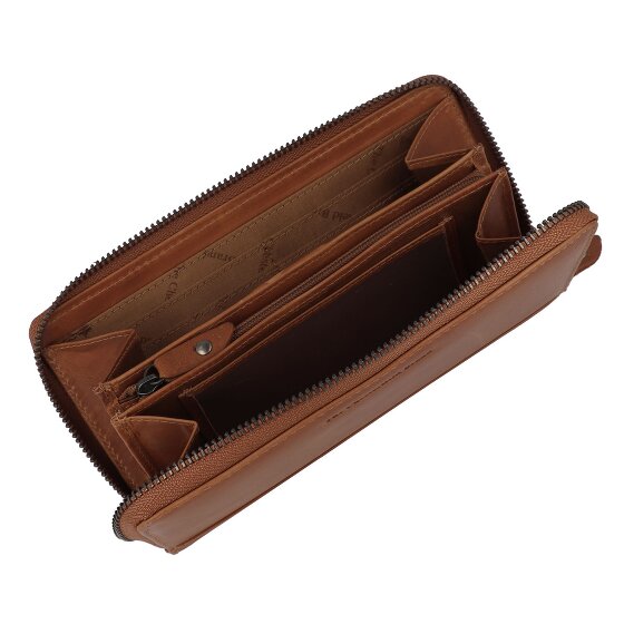 The Chesterfield Brand Wax Pull Up Geldbörse RFID Schutz Leder 19 cm
