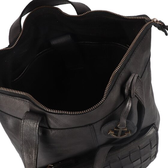 Harbour 2nd Urban Poets Schultertasche Leder 37.5 cm Laptopfach