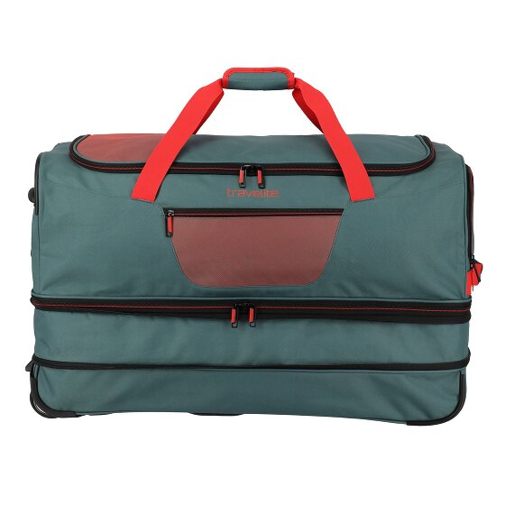 Travelite Basics 2 Rollen Reisetasche 70 cm mit Dehnfalte