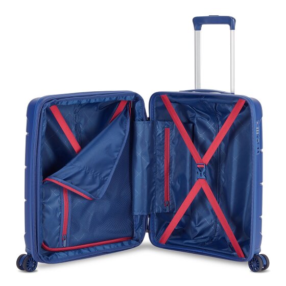 MODO by Roncato Starlight 3.0 4 Rollen Kabinentrolley 55 cm mit Dehnfalte