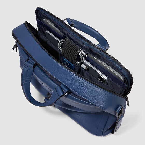 Piquadro Than Aktentasche Leder 30 cm Laptopfach