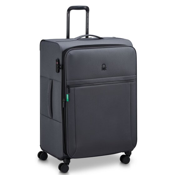 Delsey Paris x United Colors of Benetton BE 4-Rollen Trolley L 76 cm mit Dehnfalte