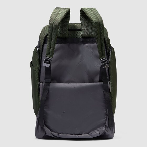 Piquadro Brief 2 Rollen Rucksacktrolley 53 cm Laptopfach