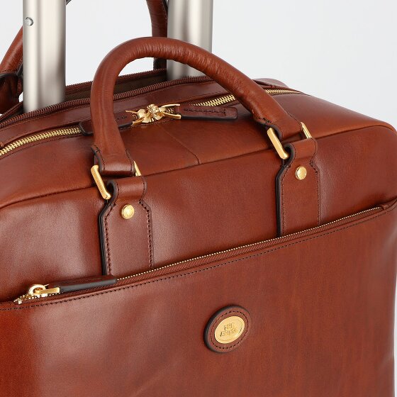 The Bridge Stovia 2 Rollen Pilotentrolley Leder 39 cm Laptopfach The Bridge Stovia 2 Rollen Pilotentrolley Leder 39 cm Laptopfach