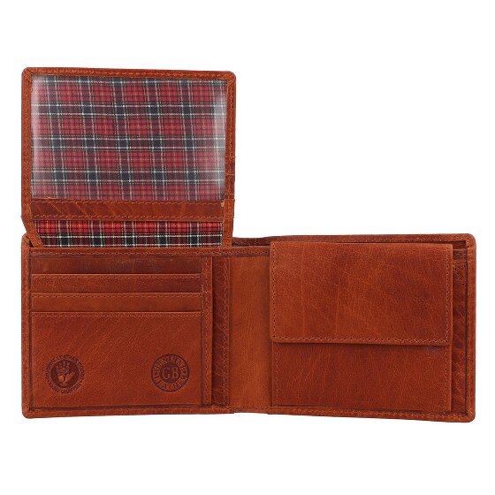 Greenburry House of Norway Geldbörse RFID Schutz Leder 12 cm
