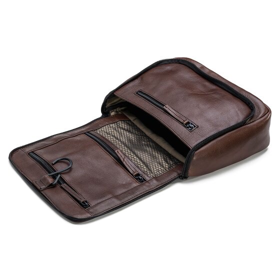 Farmhood Memphis Kulturbeutel Leder 27 cm