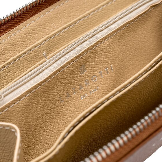 Lazarotti Milano Leather Geldbörse Leder 20 cm