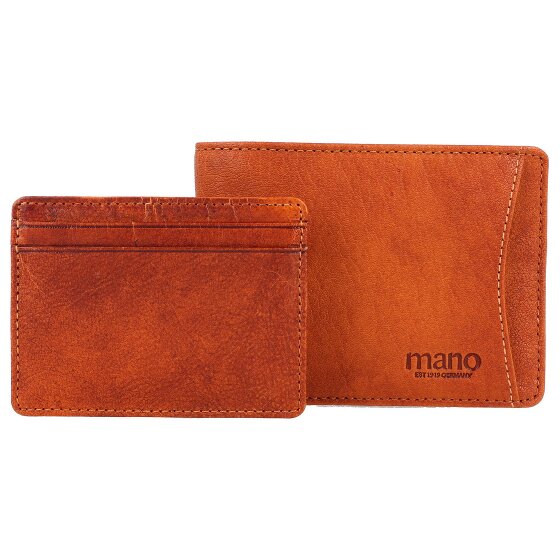 mano Don Pietro Geldbörse Leder 12 cm