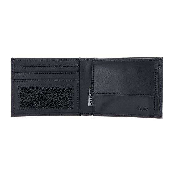 oxmox Leather Geldbörse RFID Schutz Leder 11 cm