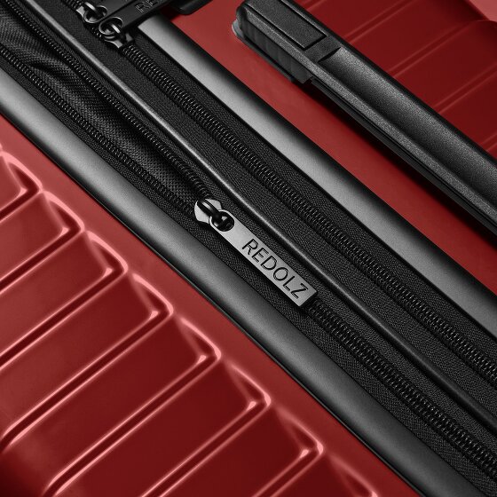 Redolz Essentials 18 4 Rollen Kabinentrolley 55 cm mit Dehnfalte