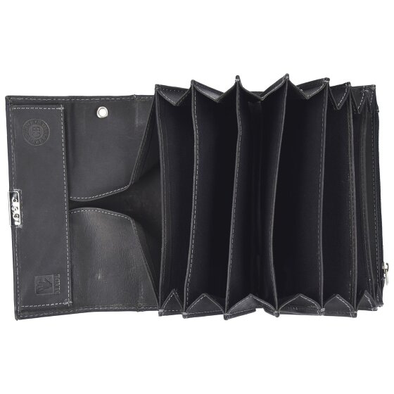 Greenburry Vintage Kellnerbörse Leder 18 cm