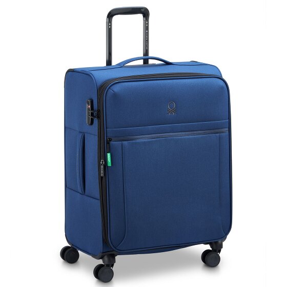 Delsey Paris x United Colors of Benetton BE 4-Rollen Trolley 65 cm mit Dehnfalte Delsey Paris x United Colors of Benetton BE 4-Rollen Trolley 65 cm mit Dehnfalte