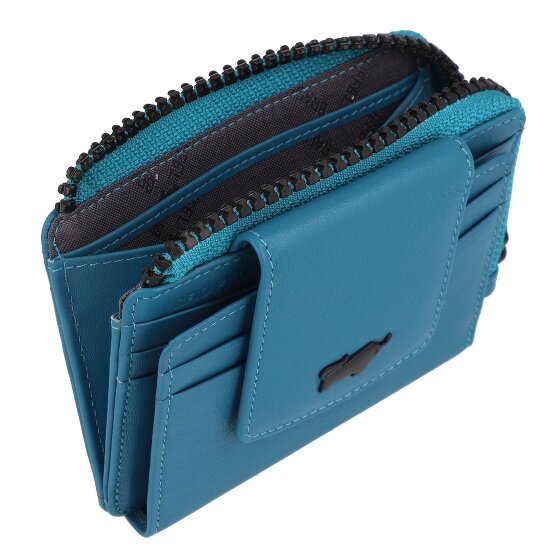 Braun Büffel Capri Kreditkartenetui RFID Schutz Leder 11 cm