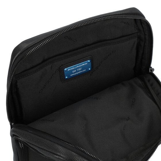 Piquadro Carl Umhängetasche Leder 22 cm
