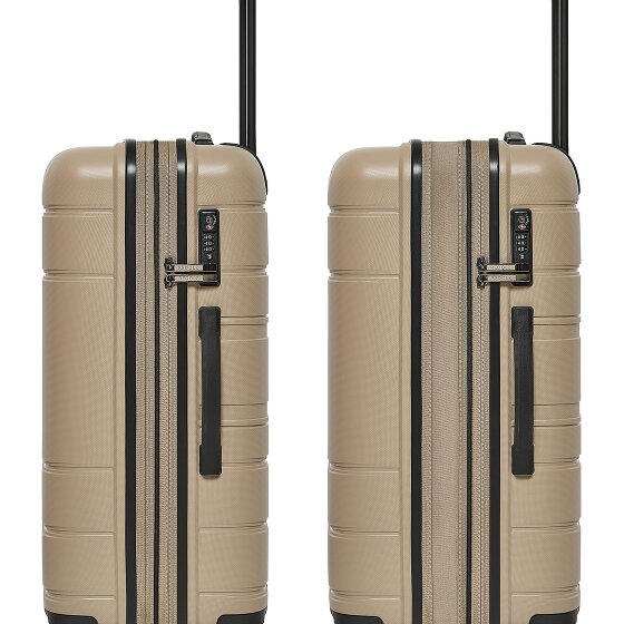 Redolz Essentials 11 4 Rollen Trolley 66 cm mit Dehnfalte