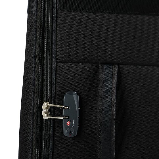 Samsonite Citybeat 4 Rollen Trolley 66 cm mit Dehnfalte