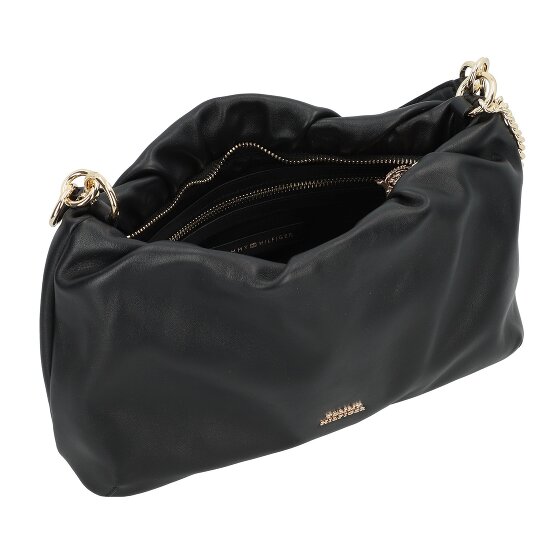 Tommy Hilfiger TH Luxe Soft Leather Schultertasche Leder 30 cm