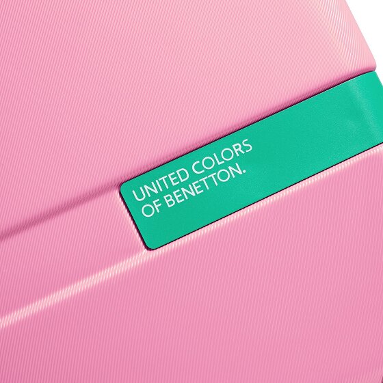 Delsey Paris x United Colors of Benetton Now Hardside 4-Rollen Kofferset 3 tlg. mit Dehnfalte