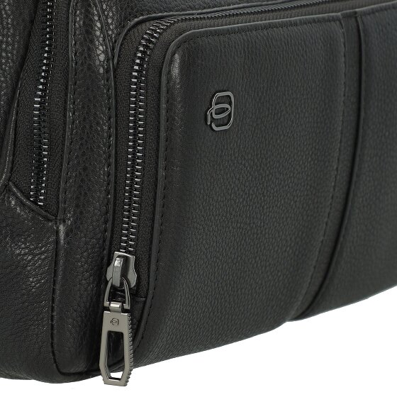 Piquadro Wollem Gürteltasche RFID Schutz Leder 27 cm