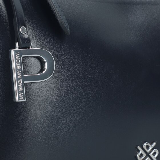 Picard Black Tie Black Tie Umhängetasche Leder 21 cm