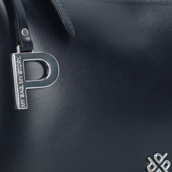 Picard Black Tie Black Tie Umhängetasche Leder 21 cm