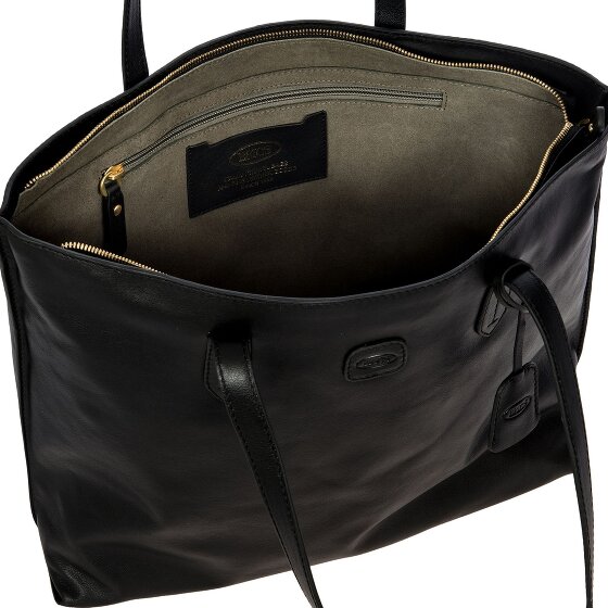 Bric's Volterra Schultertasche Leder 35 cm