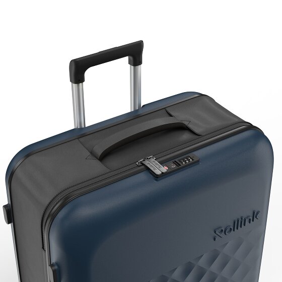Rollink Vega 360 faltbarer 4-Rollen Trolley L 76 cm