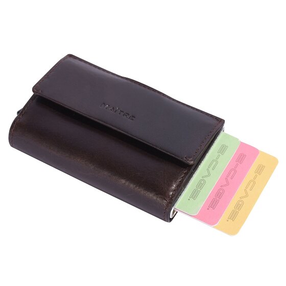 Maître Birkheim C-Three Kreditkartenetui RFID Schutz Leder 6.5 cm