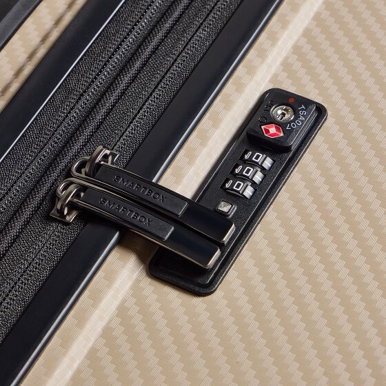 Smartbox Edition 01 4 Rollen Kabinentrolley 55 cm mit Dehnfalte