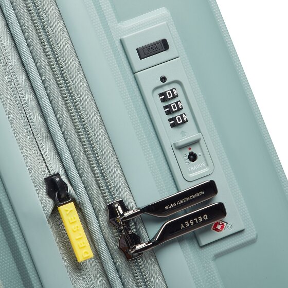 Delsey Paris Lutece 4 Rollen Kabinentrolley 55 cm mit Dehnfalte