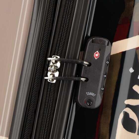 Anekke Viaje 4 Rollen Kabinentrolley 55 cm mit Dehnfalte