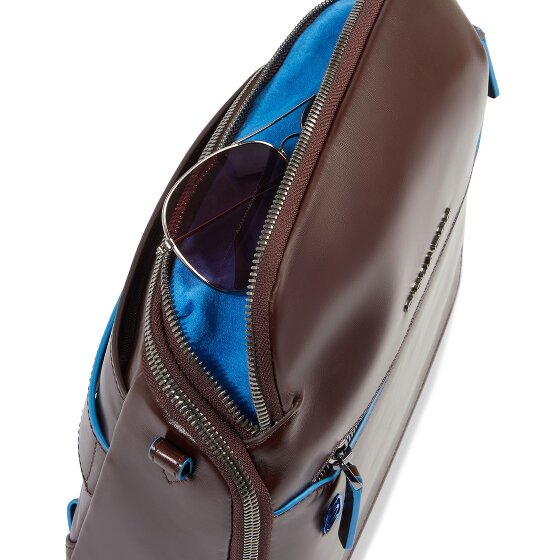 Piquadro Blue Square Umhängetasche Leder 27 cm