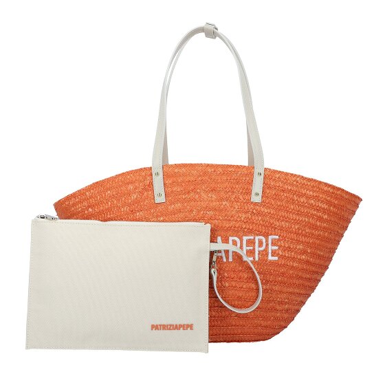 Patrizia Pepe Summer Straw Shopper Tasche 51 cm