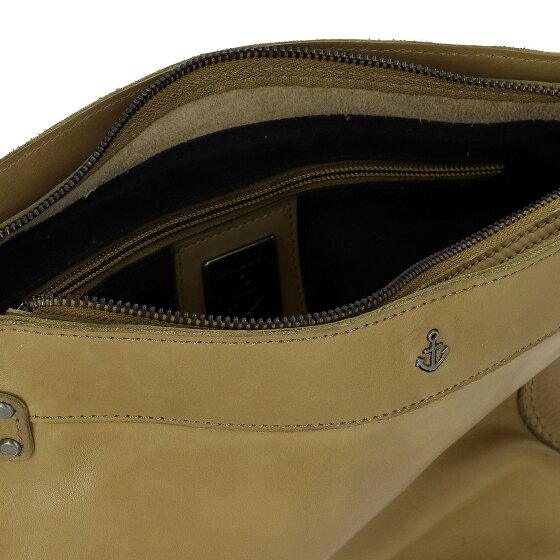 Harbour 2nd Soft Weaving Schultertasche Leder 24 cm
