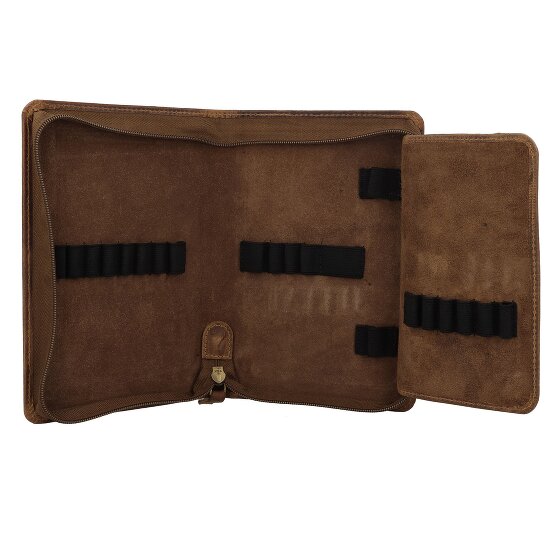 Greenburry Vintage Stifteetui Leder 13.5 cm