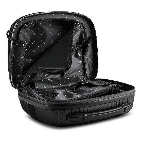 Redolz Essentials 14 Kofferset 2 tlg. Kabinentrolley mit Dehnfalte + Beautycase