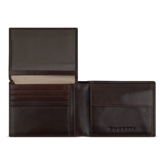 bugatti Neaples Geldbörse RFID Schutz Leder 12 cm