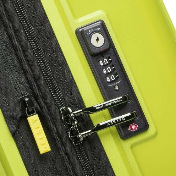 Delsey Paris Lutece Se 4 Rollen Trolley 68 cm mit Dehnfalte