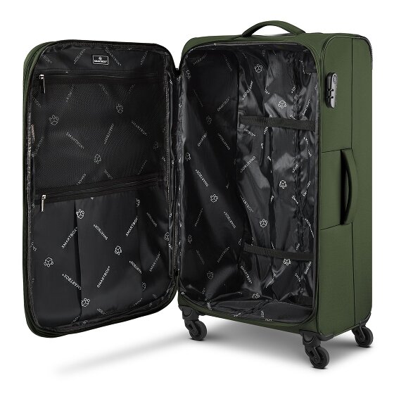 Smartbox Edition 04 4 Rollen Kofferset 3-teilig mit Dehnfalte