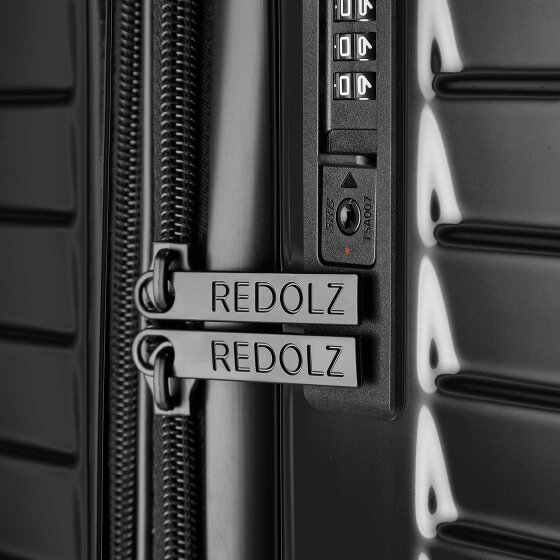 Redolz Essentials 18 2.0 4 Rollen Kofferset 3-teilig mit Dehnfalte