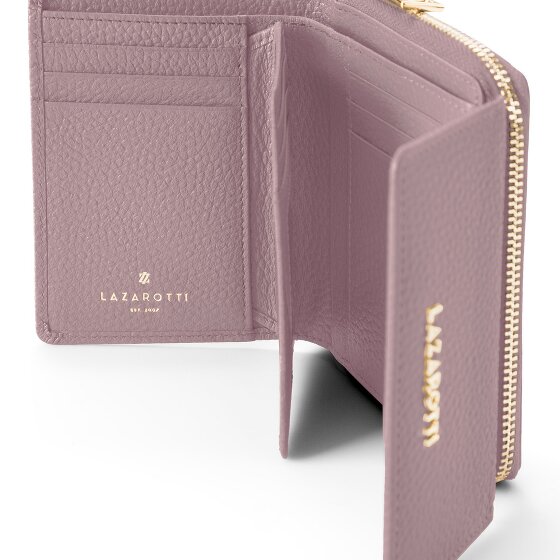 Lazarotti Bologna Leather Zip-Around Geldbörse Leder 12 cm