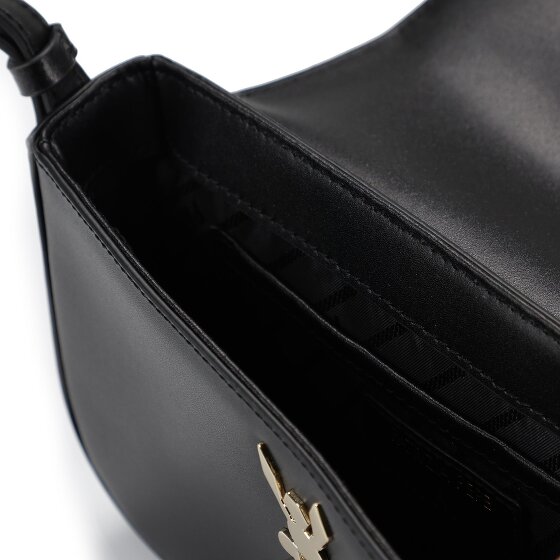 Patrizia Pepe Essential Fly Schultertasche Leder 22 cm