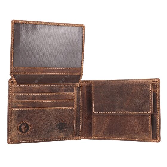 Greenburry Vintage Geldbörse Leder 12 cm
