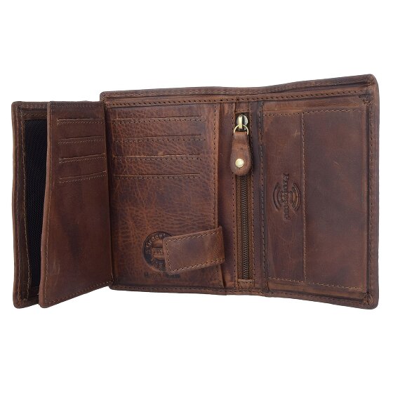 Greenland Nature Soft & Safe Geldbörse RFID Leder 9,5 cm