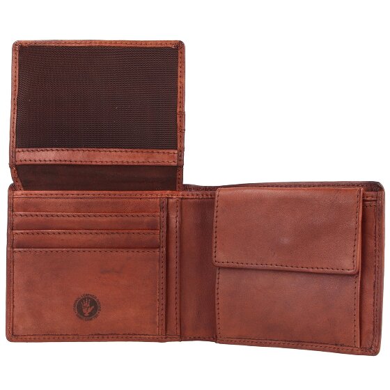 Greenburry Vintage Washed Geldbörse Leder 13 cm