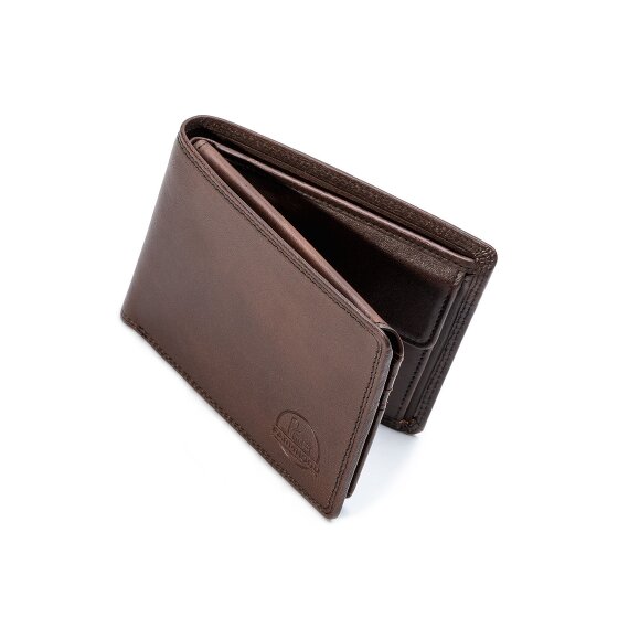 Farmhood Memphis Geldbörse RFID Schutz Leder 12.5 cm