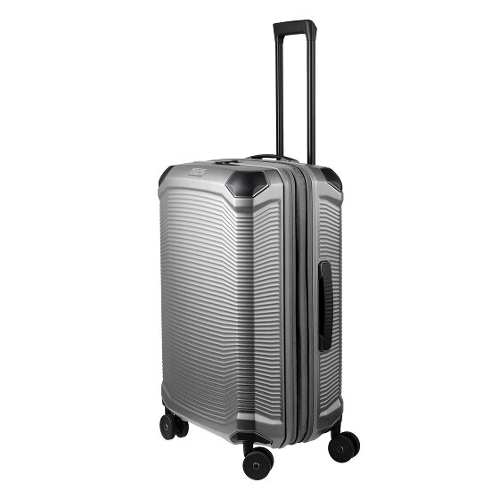 Travelite Millennium 4 Rollen Kofferset 3-teilig mit Dehnfalte