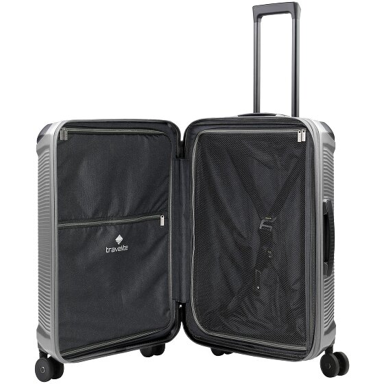 Travelite Millennium 4 Rollen Kofferset 3-teilig mit Dehnfalte