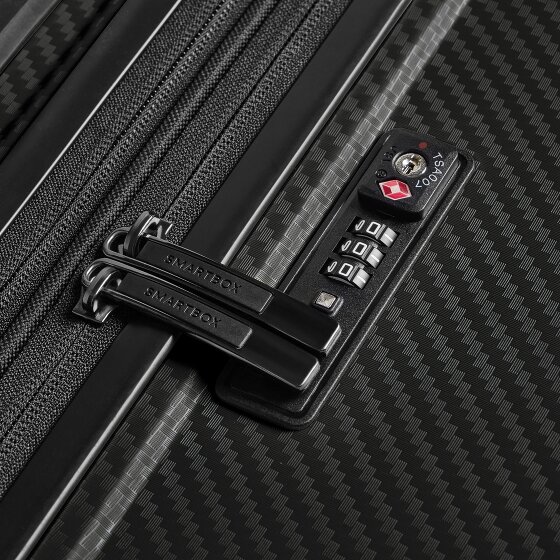 Smartbox Edition 01 4 Rollen Kofferset 3-teilig mit Dehnfalte
